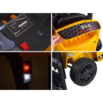 Elektrický vysokozdvižný vozík Forklift červeno-čierny